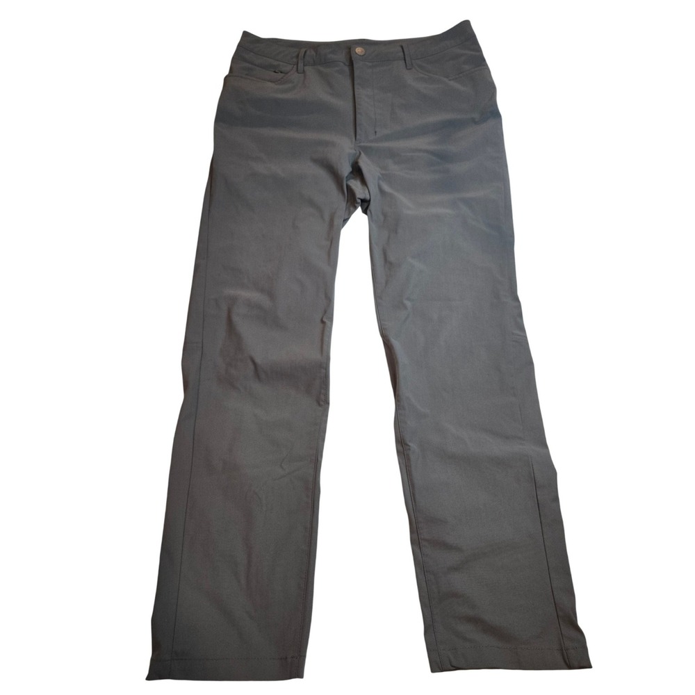 All in Motion Mens Gray Technical Golf Pants Stretch Straight Leg 36x32 (36x31)